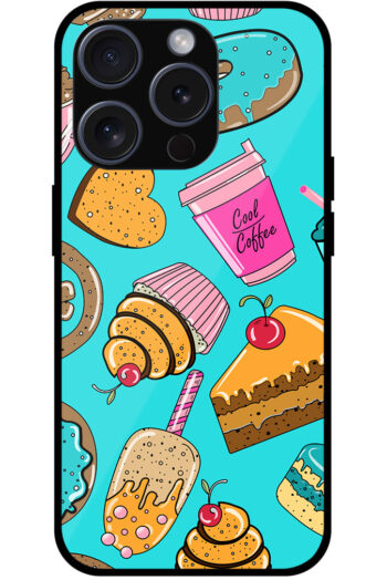 Bakery Love Wallpaper Metal TPU Printed Case