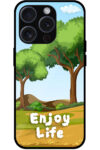 Enjoy Life Scenery Vectorart Metal TPU Printed Case