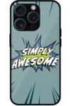 Simply Awesome Vector Design Metal TPU Printed Case