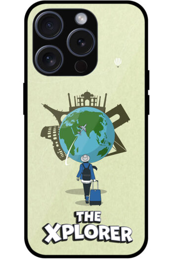 The Xplorer Vector Illustration Metal TPU Printed Case