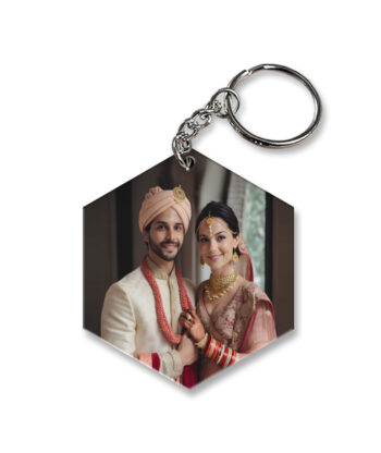 CoolOne Customised Hexagon Key Chain