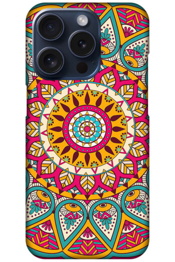 Mandala Artform Rangoli Pattern Hard Plastic Printed Case