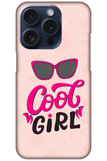 Cool Girl Stylish Vector Design Hard Plastic Printed Case