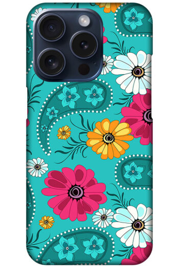 Daisy Flower Vector Illustration Hard Plastic Printed Case
