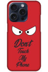 Angry Eyes Graphic Illustration Hard Plastic Printed Case