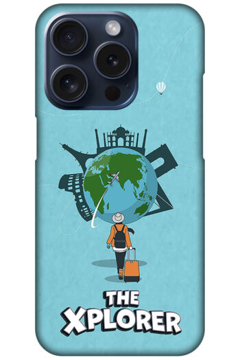 The Xplorer Vector Illustration Hard Plastic Printed Case