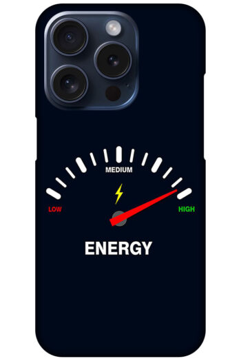 Energy Meter Vector Illustration Hard Plastic Printed Case