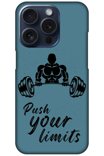 Push Your Limits Sketchart Hard Plastic Printed Case