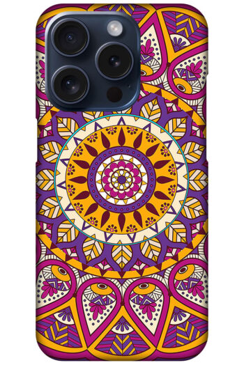 Mandala Artform Rangoli Pattern Hard Plastic Printed Case