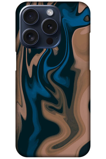 Artistically Beautiful Paintmix Design Hard Plastic Printed Case