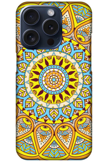 Mandala Artform Rangoli Pattern Hard Plastic Printed Case