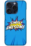 Simply Awesome Vector Design Hard Plastic Printed Case