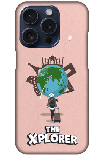 The Xplorer Vector Illustration Hard Plastic Printed Case