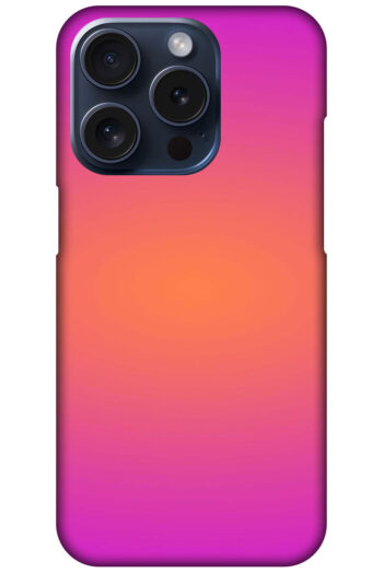 Aesthetic Colorful Gradient Design Hard Plastic Printed Case