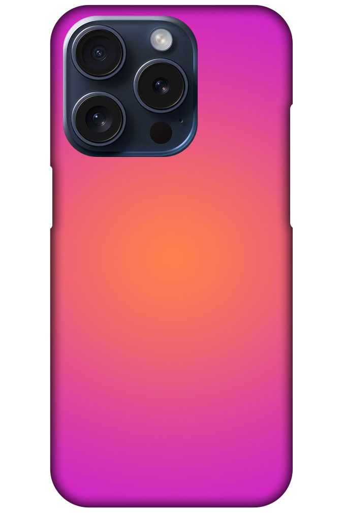 Aesthetic Colorful Gradient Design Hard Plastic Printed Case