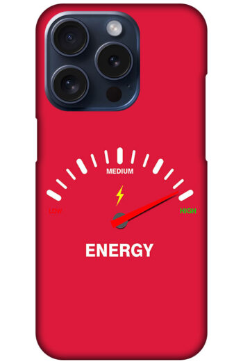 Energy Meter Vector Illustration Hard Plastic Printed Case
