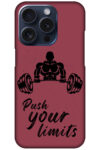 Push Your Limits Sketchart Hard Plastic Printed Case