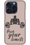 Push Your Limits Sketchart Hard Plastic Printed Case
