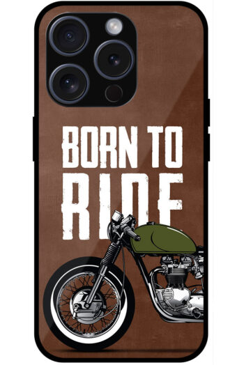 Born to Ride Superbike Metal TPU Printed Case