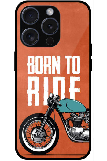 Born to Ride Superbike Metal TPU Printed Case