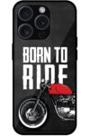 Born to Ride Superbike Metal TPU Printed Case