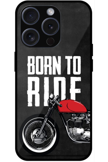 Born to Ride Superbike Metal TPU Printed Case