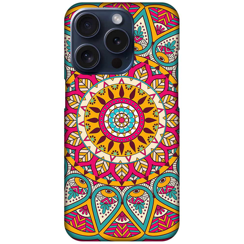 Mandala Artform Rangoli Pattern Hard Plastic Printed Case