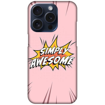Simply Awesome Vector Design Hard Plastic Printed Case