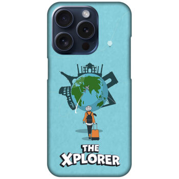 The Xplorer Vector Illustration Hard Plastic Printed Case