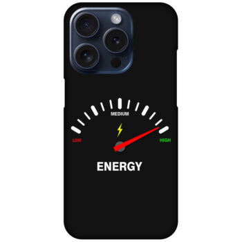 Energy Meter Vector Illustration Hard Plastic Printed Case