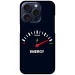 Energy Meter Vector Illustration Hard Plastic Printed Case
