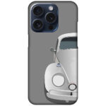 Classic Volksvagen Beetle Car Illustration Hard Plastic Printed Case