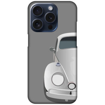 Classic Volksvagen Beetle Car Illustration Hard Plastic Printed Case