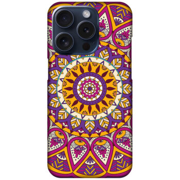 Mandala Artform Rangoli Pattern Hard Plastic Printed Case