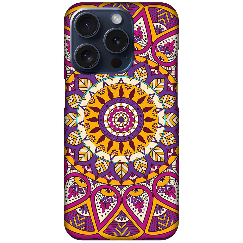 Mandala Artform Rangoli Pattern Hard Plastic Printed Case