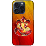 Lord Ganesha Abstract Painting Hard Plastic Printed Case