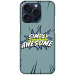 Simply Awesome Vector Design Hard Plastic Printed Case