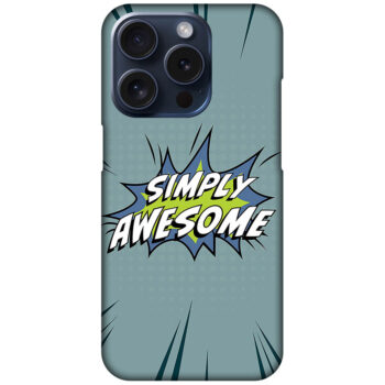 Simply Awesome Vector Design Hard Plastic Printed Case