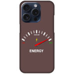Energy Meter Vector Illustration Hard Plastic Printed Case