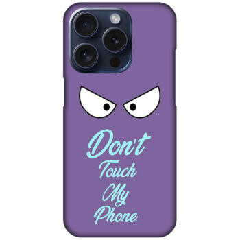 Angry Eyes Graphic Illustration Hard Plastic Printed Case