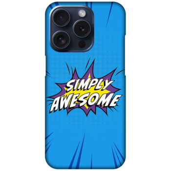 Simply Awesome Vector Design Hard Plastic Printed Case