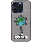 The Xplorer Vector Illustration Hard Plastic Printed Case