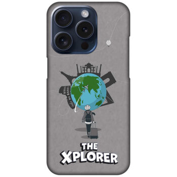 The Xplorer Vector Illustration Hard Plastic Printed Case