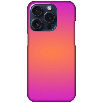 Aesthetic Colorful Gradient Design Hard Plastic Printed Case