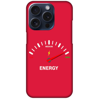 Energy Meter Vector Illustration Hard Plastic Printed Case