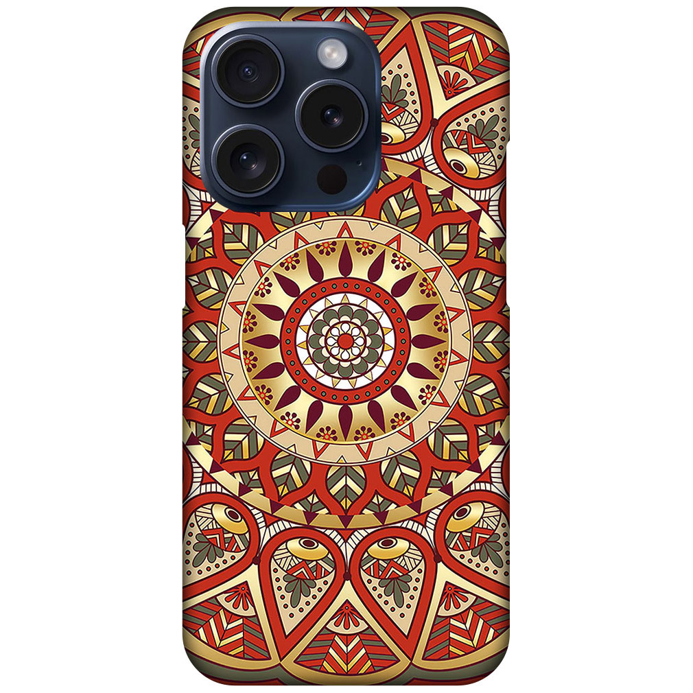 Mandala Artform Rangoli Pattern Hard Plastic Printed Case