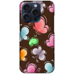 Unique Butterfly Pattern Hard Plastic Printed Case