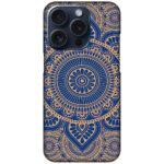 Elegant Gold Mandala Design Hard Plastic Printed Case