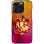 Lord Ganesha Abstract Painting Hard Plastic Printed Case