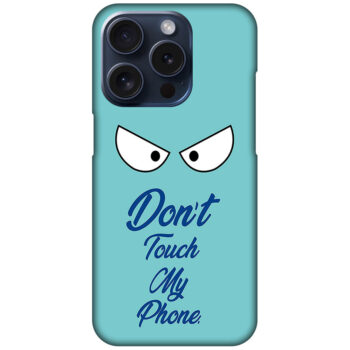 Angry Eyes Graphic Illustration Hard Plastic Printed Case